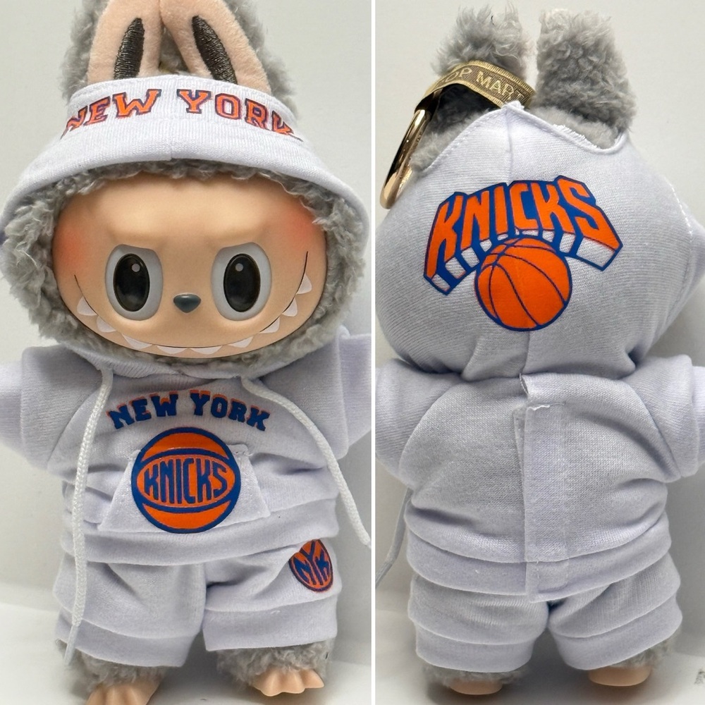 Knicks Labubu 2pc warmups New York baskeball-inspired NEW